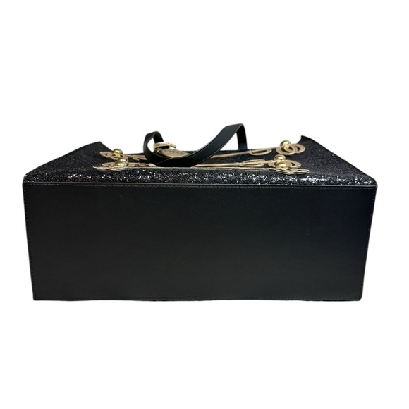 Michael Jackson One Cirque Du Soleil | MJ Tote Purse Black Gold Glitter | NWOT - Picture 7 of 10